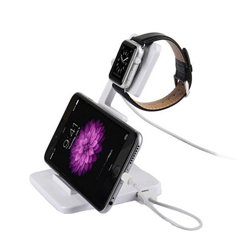 NEW Apple iWatch and iPhone and iPad a Dual Charging Stand by VistaShops