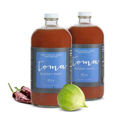 Toma Bloody Mary Mixer Mild (32oz) 2-PACK by Toma Bloody Mary Mixers