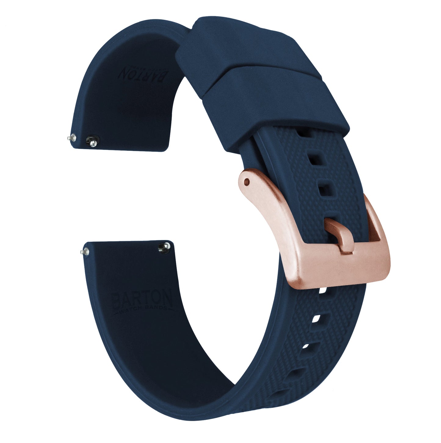 Samsung Galaxy Watch4 | Elite Silicone | Navy Blue by Barton Watch Bands