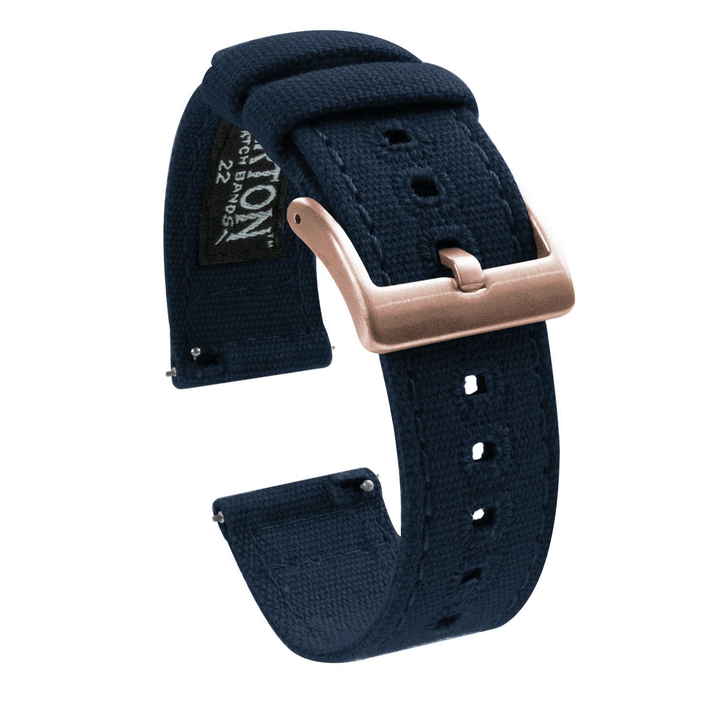 Samsung Galaxy Watch4 | Navy Blue Canvas by Barton Watch Bands