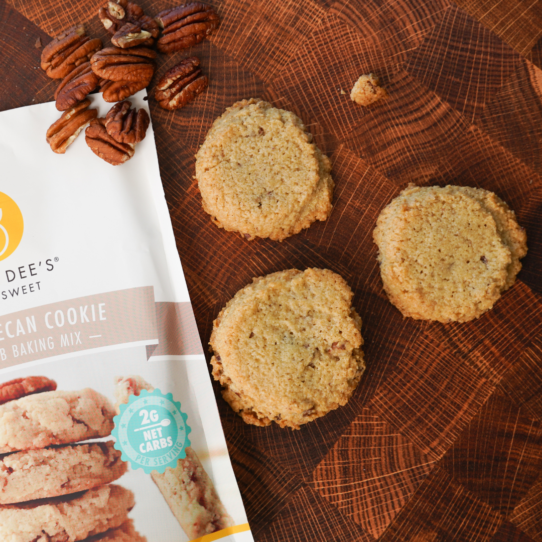 Butter Pecan Keto Cookie Mix - Gluten Free and No Added Sugar by Good Dee's