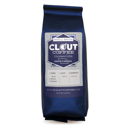 Single Origin Colombian Coffee by Clout Coffee