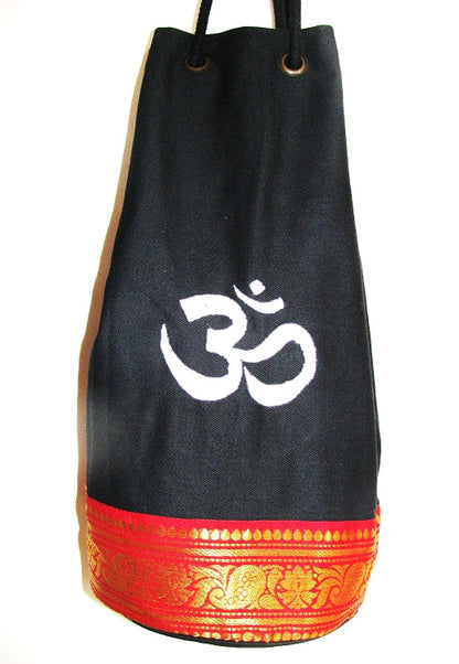 OMSutra Kids OM Yoga Mat Bag with Saree Lace by OMSutra