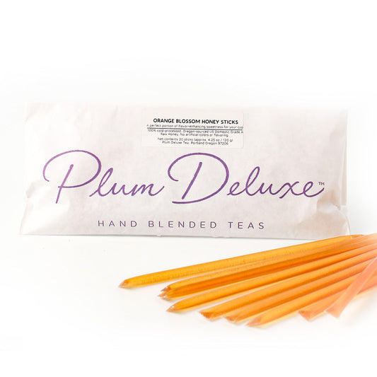 Honey Sticks for Tea by Plum Deluxe Tea