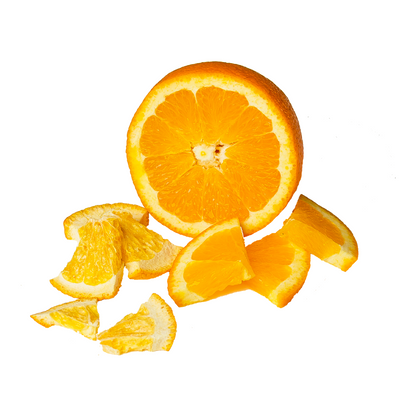 Freeze Dried Orange with Peel Snack Pouch by The Rotten Fruit Box