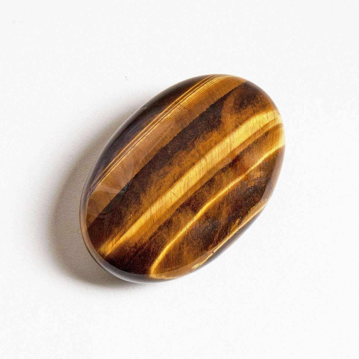 Tiger Eye Palm Stone by Tiny Rituals