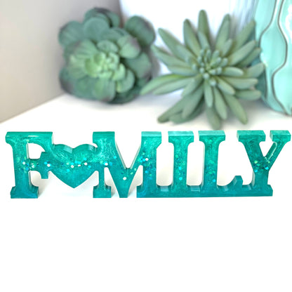 PIXISS Love | Family | Home Mold Set of 3 by Pixiss