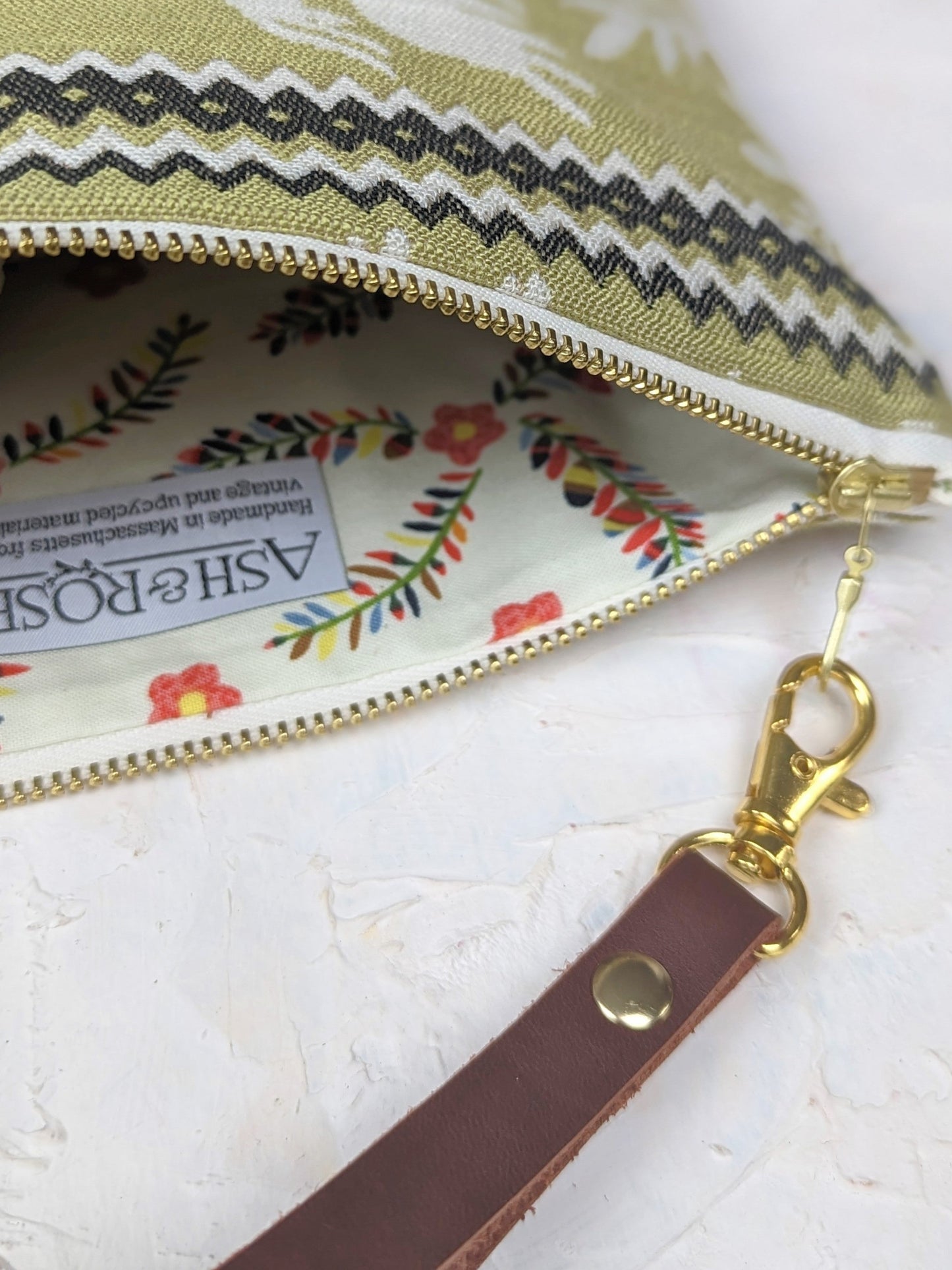 Folk Life Wristlet Purse by Ash & Rose