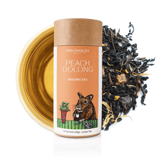 Peach Oolong by Open Door Tea