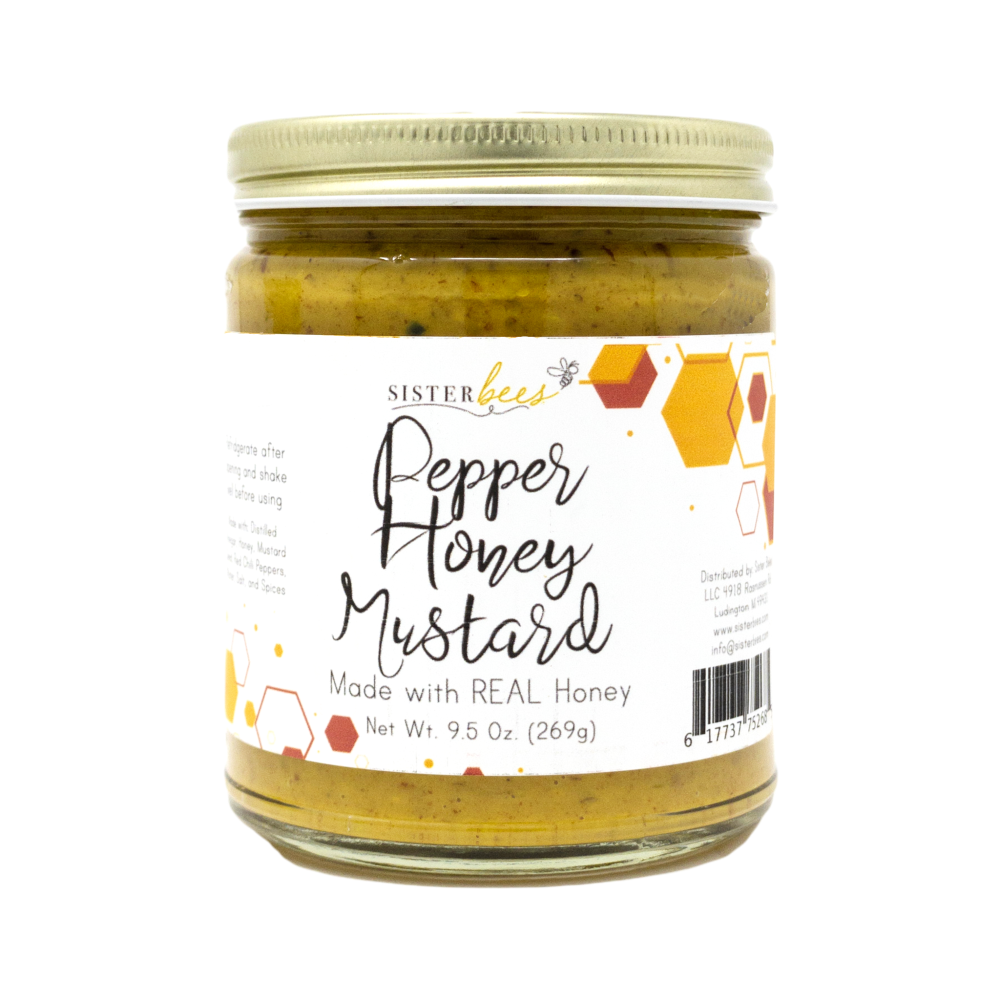 Spicy Gourmet Mustard Gift Set by Sister Bees