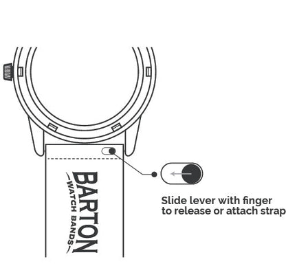 Withings Nokia Activité  and Steel HR | Tropical-Style 2.0 | Smoke Grey by Barton Watch Bands