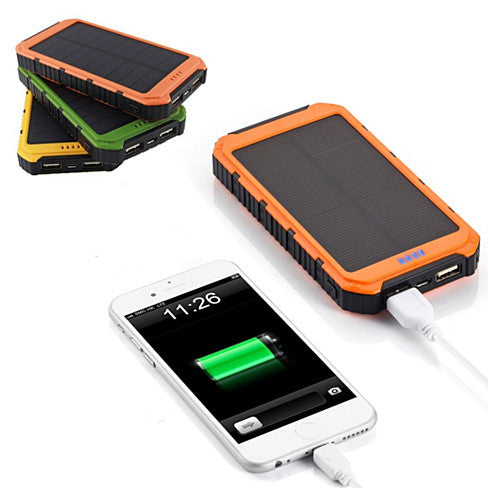Roaming Solar Power Bank Phone or Tablet Charger by VistaShops