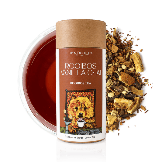 Rooibos Vanilla Chai by Open Door Tea