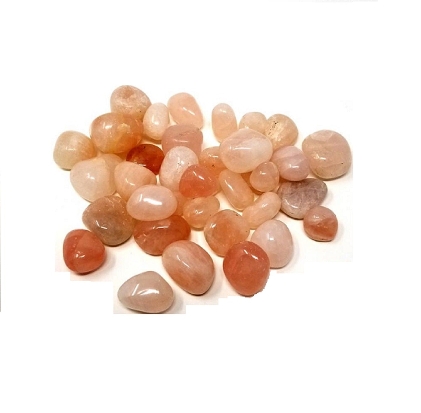 Rose Quartz Tumbled Genuine Polished Gemstone by OMSutra