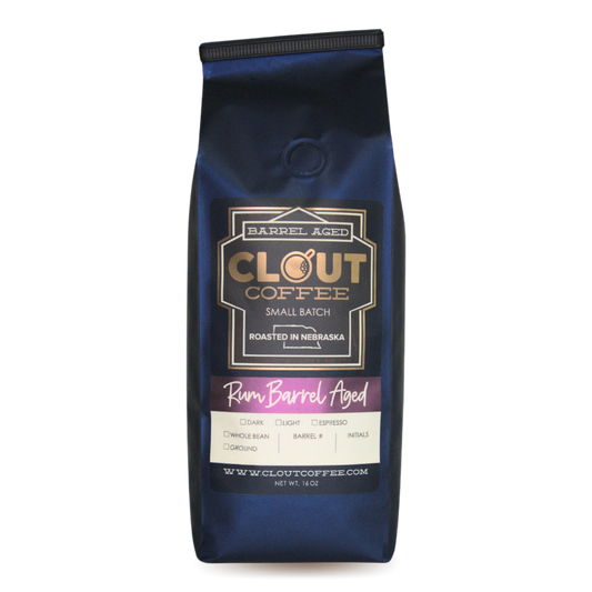 Rum Barrel Aged | 16oz by Clout Coffee