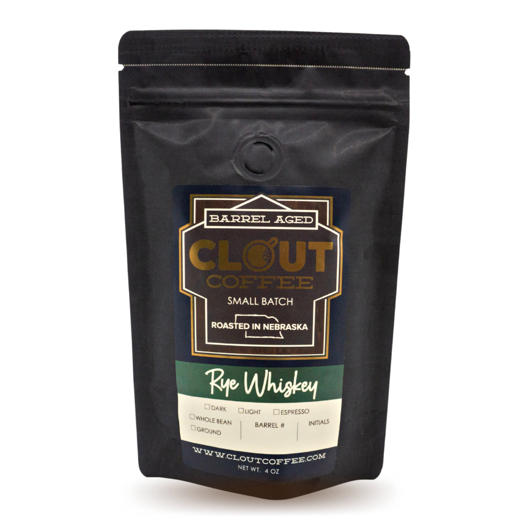 Rye Whiskey | Sample 4oz Bag by Clout Coffee