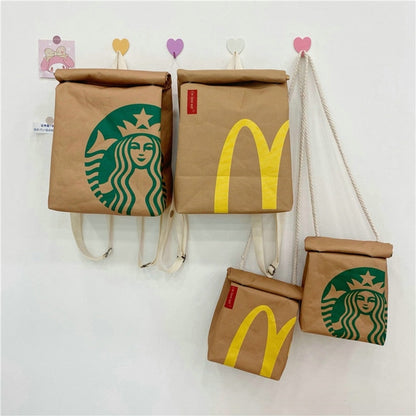 McDonalds Starbucks Should Bag / Backpack by White Market