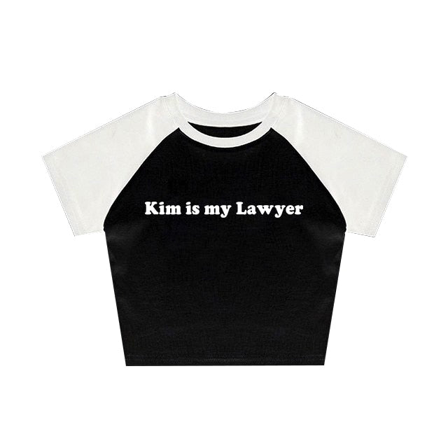 Kim Is my Lawyer Tee by White Market