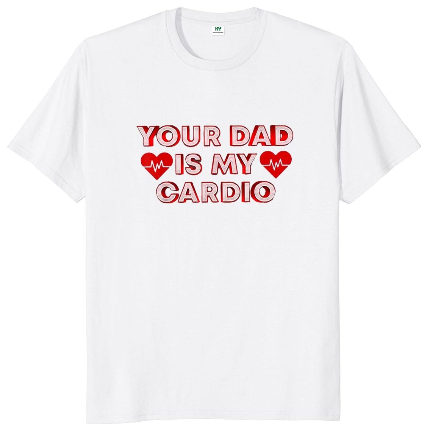 Your Dad Is My Cardio Tee by White Market