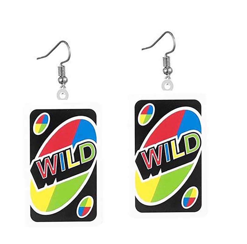 Uno Earrings by White Market