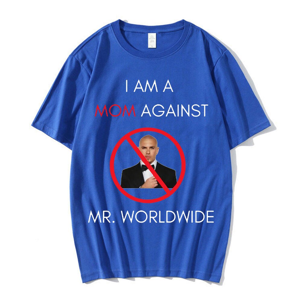 I AM A MOM AGAINST Mr. Worldwide Tee by White Market