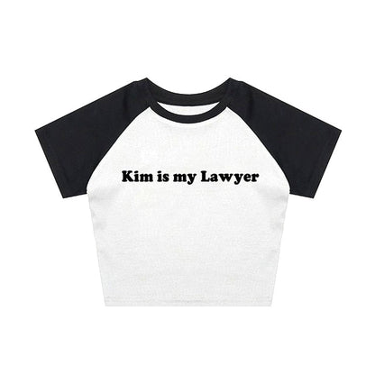 Kim Is my Lawyer Tee by White Market