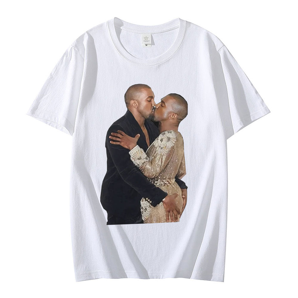 Kanye West Kissing Kanye West Tee by White Market