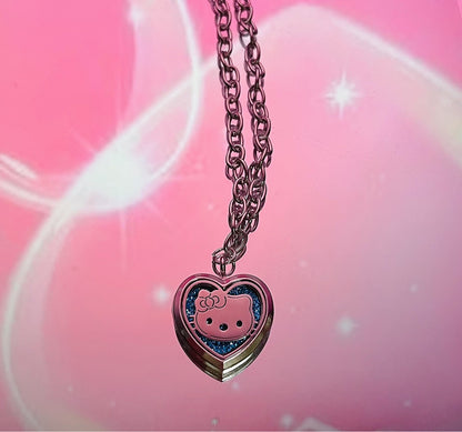 Kitty Locket Necklaces by White Market