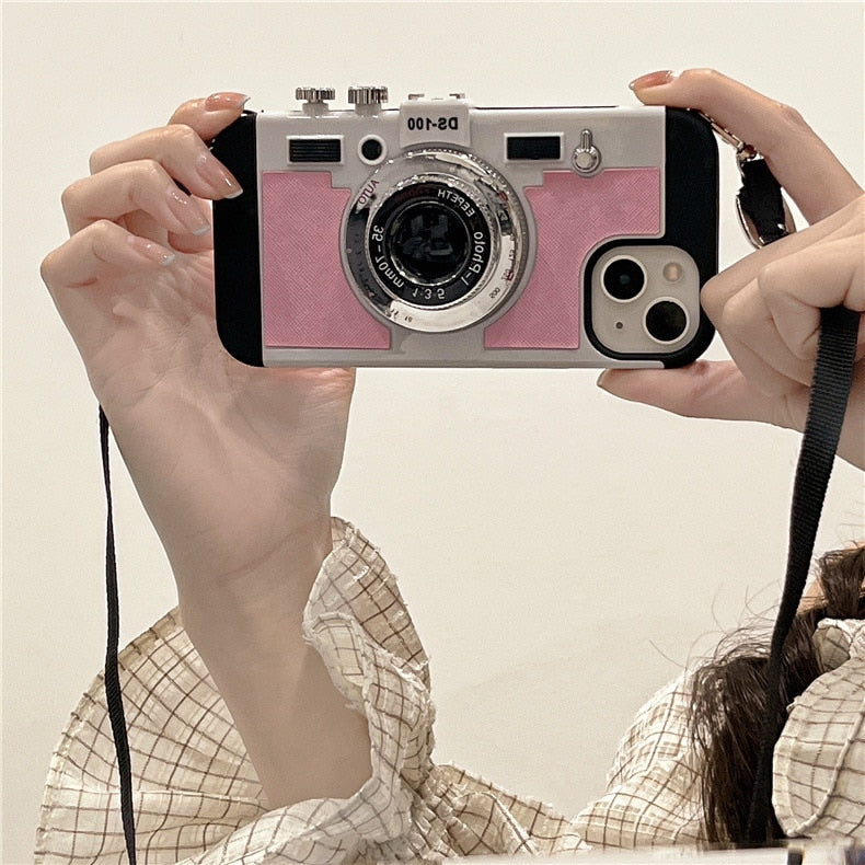 Retro Camera iPhone Case by White Market