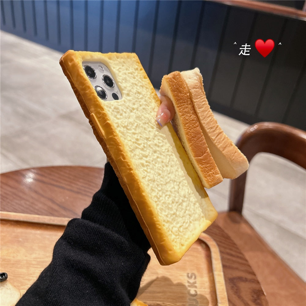 Toast Bread iPhone Case by White Market