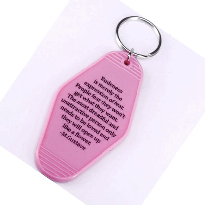 THE GRAND BUDAPEST HOTEL KeyChain by White Market