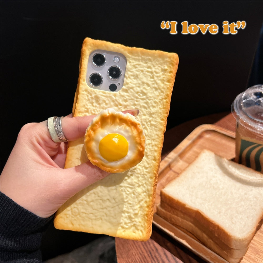 Toast Bread iPhone Case by White Market