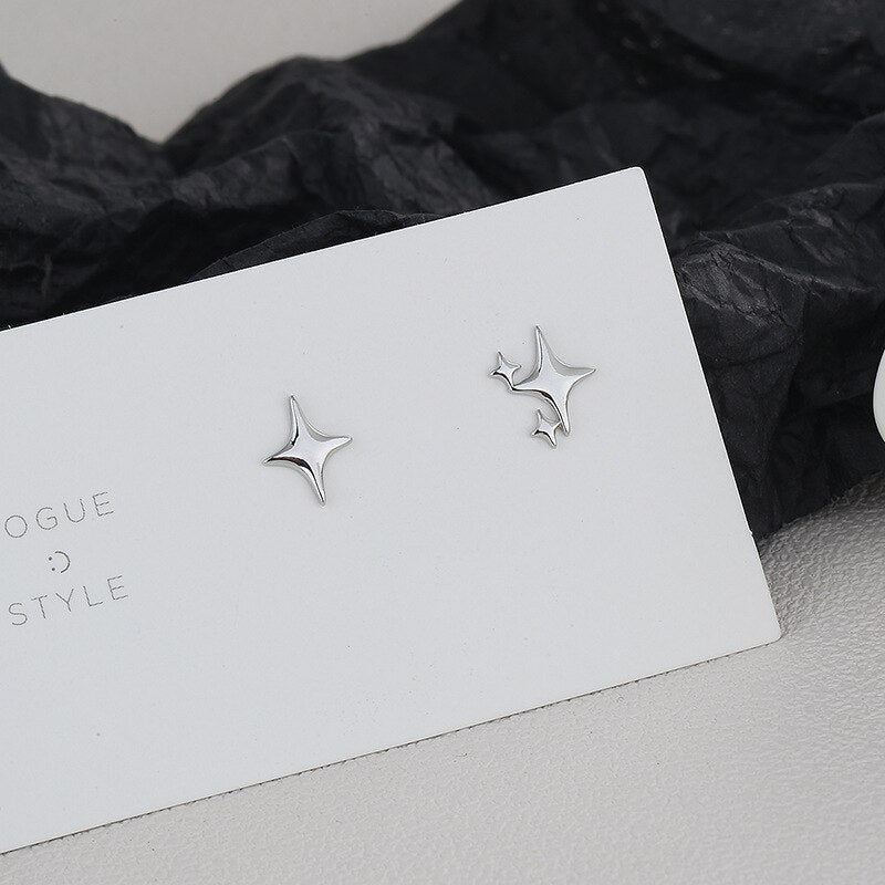 Sparkle Stars Earrings by White Market