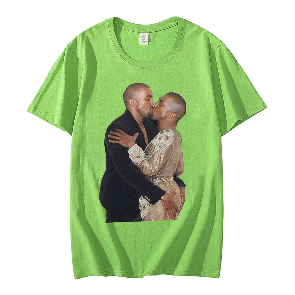 Kanye West Kissing Kanye West Tee by White Market