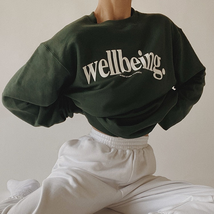 Wellbeing Pullover Sweater by White Market