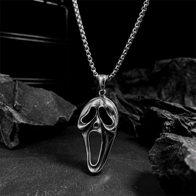 Scream Necklace by White Market