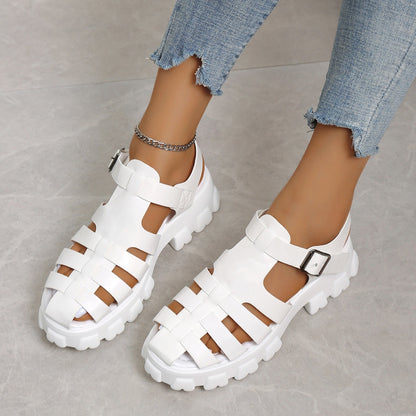 Monroe Platform Sandals by White Market