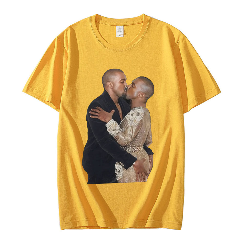 Kanye West Kissing Kanye West Tee by White Market