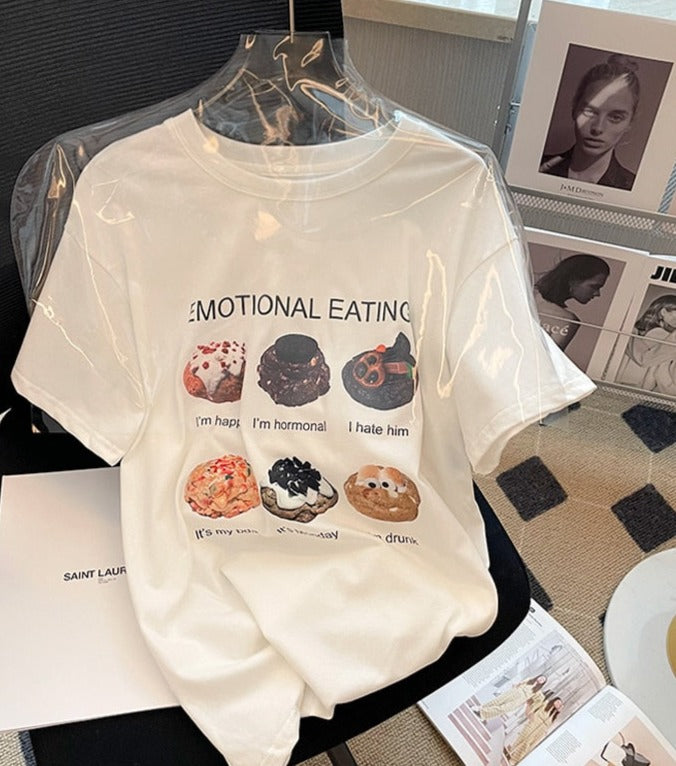 Emotional Eating Tee by White Market