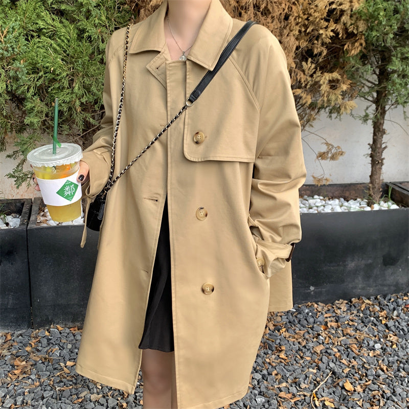 Safari Khaki Trench Coat by White Market