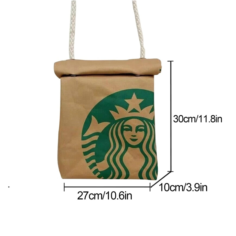 McDonalds Starbucks Should Bag / Backpack by White Market