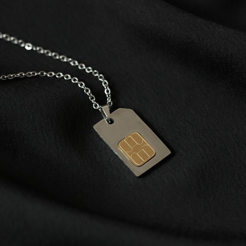 SIM Card Necklace by White Market