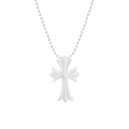 Pantone Cross Necklace by White Market