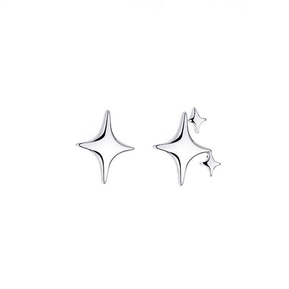 Sparkle Stars Earrings by White Market