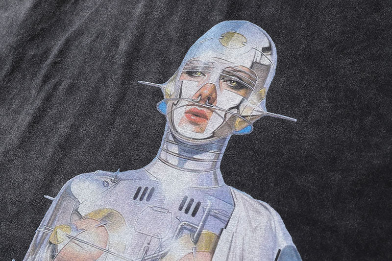 Hajime Sorayama "Woman" Oversized Tee by White Market