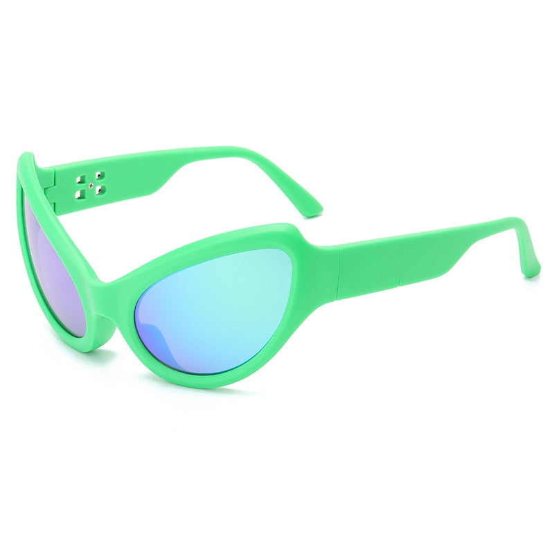 Oval Alien Sunglasses by White Market