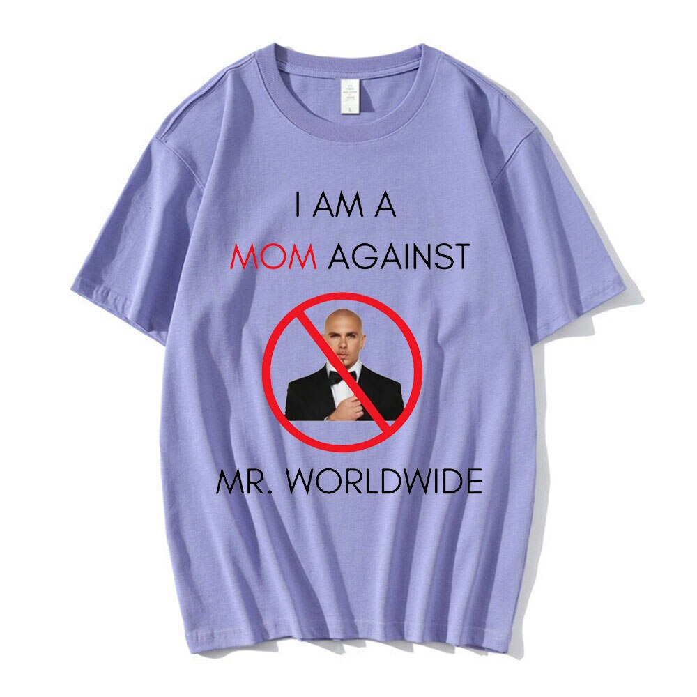 I AM A MOM AGAINST Mr. Worldwide Tee by White Market