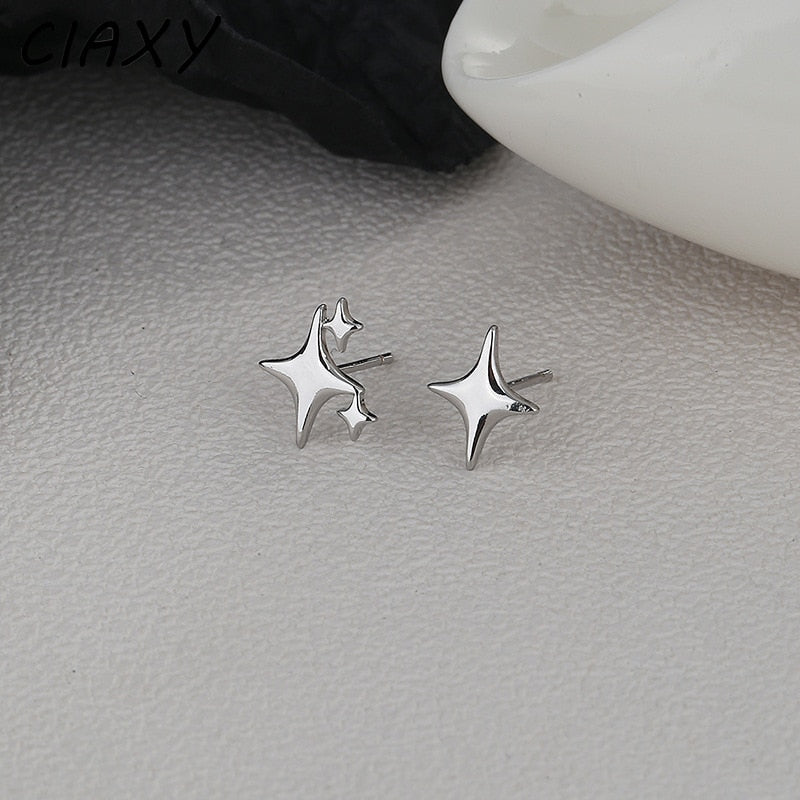 Sparkle Stars Earrings by White Market