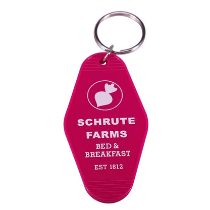 Schrute Farms Beet Hotel KeyChain by White Market