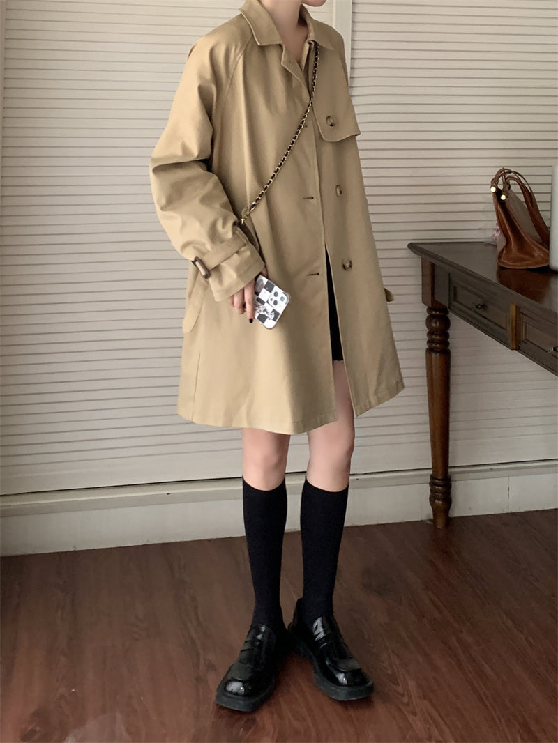 Safari Khaki Trench Coat by White Market